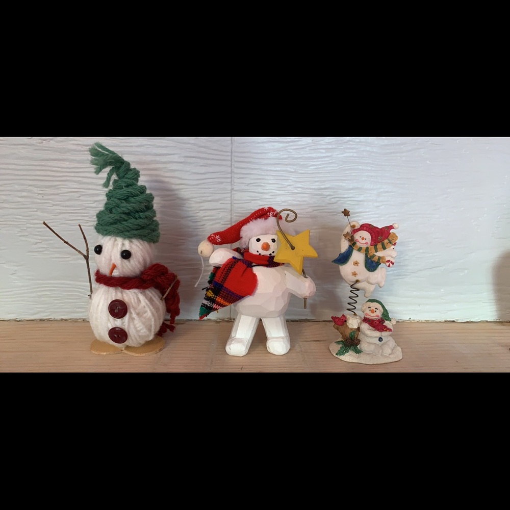 Snowman decorations